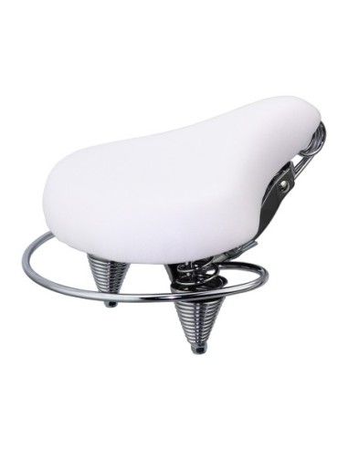 Beach Cruisers Saddle 841 White.